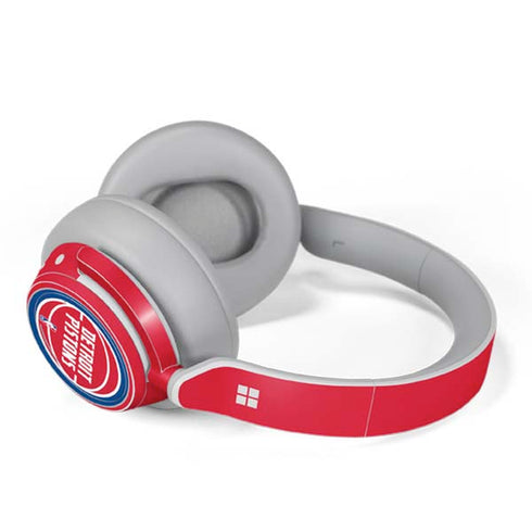 NBA Detroit Pistons Large Logo Surface Headphones Skin